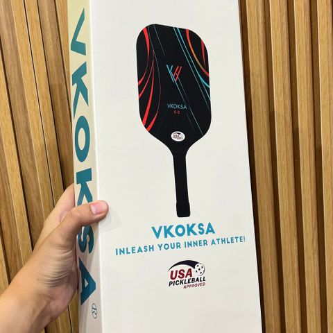 Bộ 2 vợt Pickle Ball hãng VKOKSA C-2 - kèm 4 bóng & túi đựng vợt