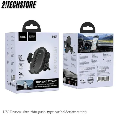Giá đỡ điện thoại ô tô Hoco H53 xoay 360 độ tiện dụng