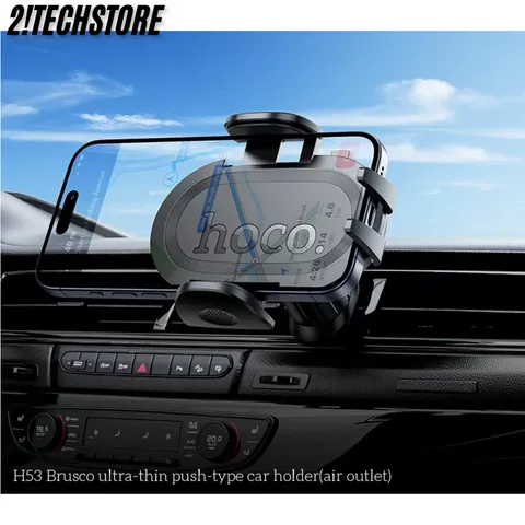 Giá đỡ điện thoại ô tô Hoco H53 xoay 360 độ tiện dụng
