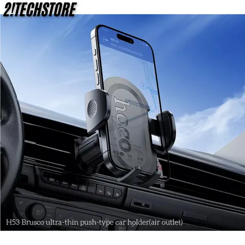Giá đỡ điện thoại ô tô Hoco H53 xoay 360 độ tiện dụng