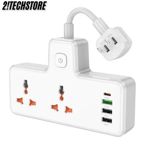 Ổ cắm điện thông minh Hoco AC12 nhiều cổng sạc