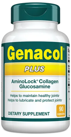 [ Nhập khẩu] Viên uống GENACOL Plus hỗ trợ tăng tiết dịch khớp, giảm đau khớp (Lọ 90v)