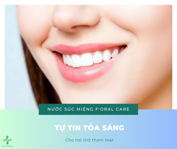 Nước Súc Miệng F'oral Care 250ml - Làm Trắng Răng, Khử Mùi Hôi, Sạch Mảng Bám, Giúp Nướu Khỏe Mạnh