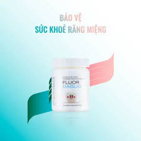 Viên ngậm Fluor Daglig Pharmatech 90 viên - Bảo vệ sức khỏe răng miệng chắc khỏe, ngăn ngừa sâu răng, hỗ trợ tái khoáng men răng