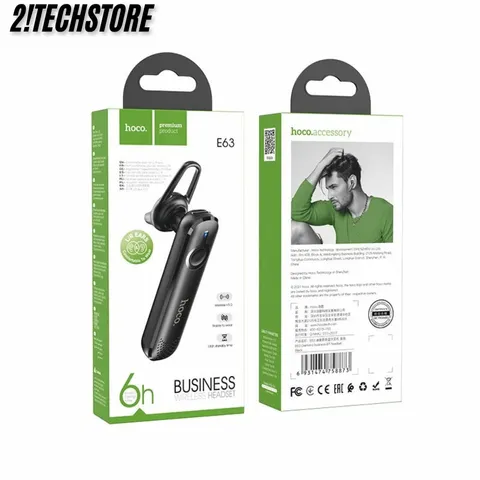 Tai nghe Bluetooth 1 bên Hoco E63 mic đàm thoại chuyên dụng, 6h nghe nhạc