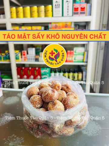 Táo Mật Hữu Cơ Sấy Khô 100g - Nguyên Liệu Giá Trị Cho Trà và Món Ăn, Hỗ Trợ Sức Khỏe Từ Thiên Nhiên