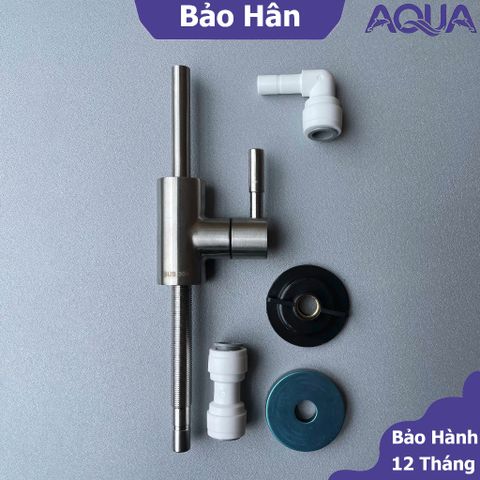 Vòi Inox 304 Cao Cấp Cho Máy Lọc Nước Ion Kiềm - Vòi Uống & Cấp Nước, Dễ Dàng Lắp Đặt, Chất Lượng Nhật Bản