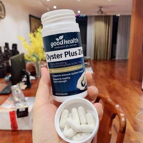 Viên Uống Tinh Chất Hàu Oyster Plus 60 Viên - Tăng Cường Sức Khỏe Sinh Lý, Hỗ Trợ Miễn Dịch, Nguồn Dinh Dưỡng Từ Hàu - Good Health