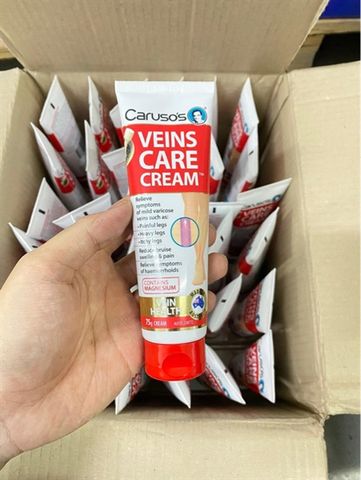 Kem Bôi Giãn Tĩnh Mạch Carusos Veins Care Cream 75G