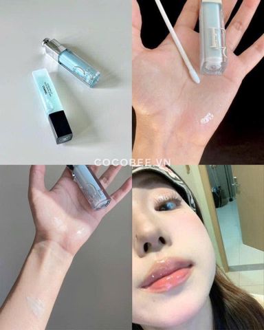 Son Dior 065 Addict Lip Maximizer Icy Blue - Son Dưỡng Môi Sang Trọng, Giúp Môi Mềm Mại và Nổi Bật Với Màu Xanh Huyền Bí