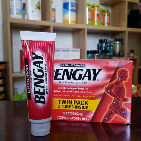 1 Tuýp - Kem Xoa Bóp Giảm Đau Bengay Ultra Strength 113G 300726