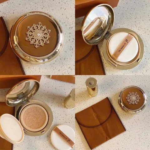 The Whoo set cushion the Whoo hoa hiên tái sinh tone 21: trắng sáng Tự Nhiên
