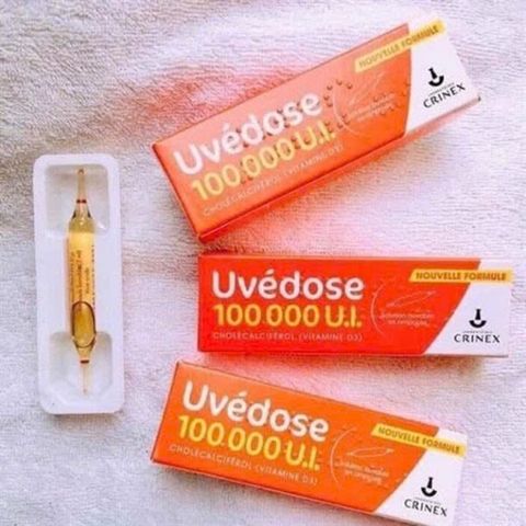 Vitamin D3 Uvedose 100.000 IU - Bổ Sung Vitamin D Cao Hỗ Trợ Sức Khỏe Xương và Hệ Miễn Dịch, Sản Phẩm Từ Hàn Quốc