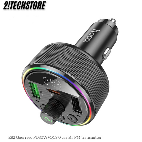 Tẩu sạc ô tô Hoco E82 sạc nhanh 2 cổng USB