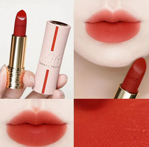 Son Lancôme Absolute Perfect Velvet Matte Lipstick 196 Đỏ Cam - Phiên Bản Giới Hạn Sang Trọng Và Quyến Rũ