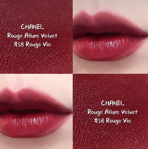 Son Chanel 58 Rouge Vie Màu Đỏ Mận 324799