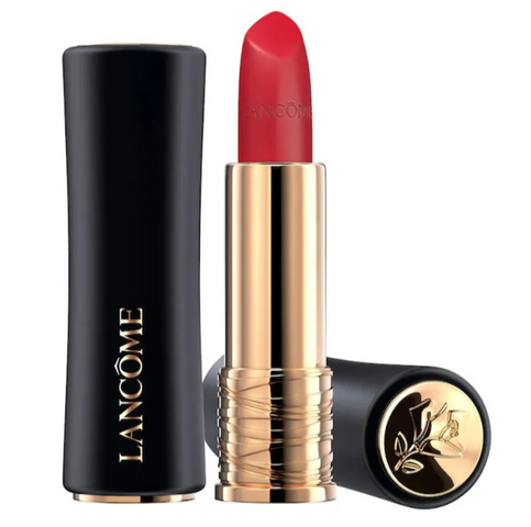 Son Lancôme L'Absolu Rouge Drama Matte 505 Attrape Coeur - Son Môi Đỏ Hồng Sang Trọng, Độ Bám Màu Lâu, Phù Hợp Với Mọi Tông Da