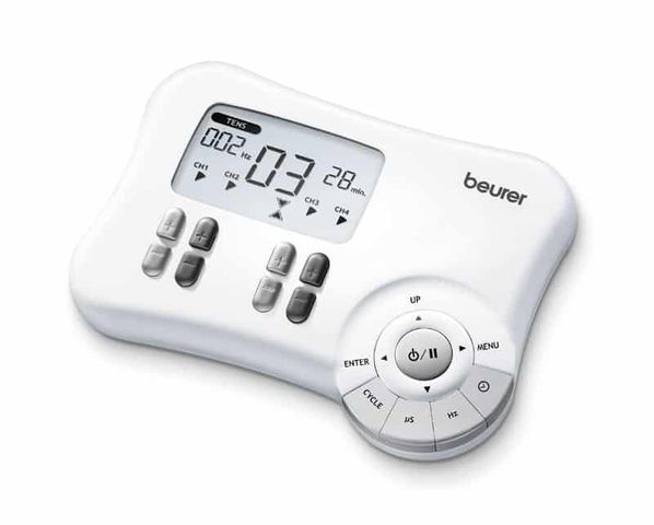 MÁY ĐIỆN TRÂM KỸ THUẬT SỐ BEURER EM80 - Thiết Bị Massage TENS/EMS 3 Đặc Tính, 30 Ứng Dụng, Thư Giãn Cơ Bắp, Chữa Đau, Made in Germany