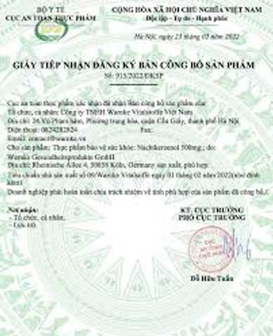 Viên uống Hoa Anh Thảo Warnke Nachtkerzenöl 500mg - Cân bằng nội tiết tố, hỗ trợ sức khỏe phụ nữ, giảm triệu chứng tiền kinh nguyệt
