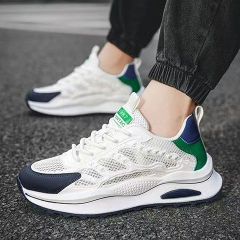 Giày Thể Thao Nam Sneaker T5221 - Đế Thoáng Khí, Chống Trượt, Thời Trang, 2 Màu Dễ Phối Đồ, Phù Hợp Đi Chơi, Chạy Bộ, Gym