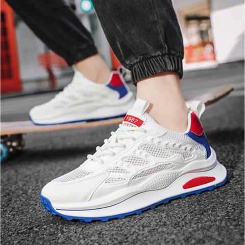 Giày Thể Thao Nam Sneaker T5221 - Thoáng Khí, Chống Trượt, Thời Trang 2 Màu - Dễ Phối Đồ, Phong Cách Năng Động
