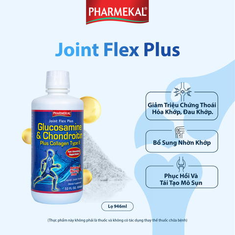 Joint Flex Plus Glucosamine Dạng Lỏng 946ml - Hỗ Trợ Xương Khớp, Giảm Đau Nhức, Tăng Cường Linh Hoạt Vận Động