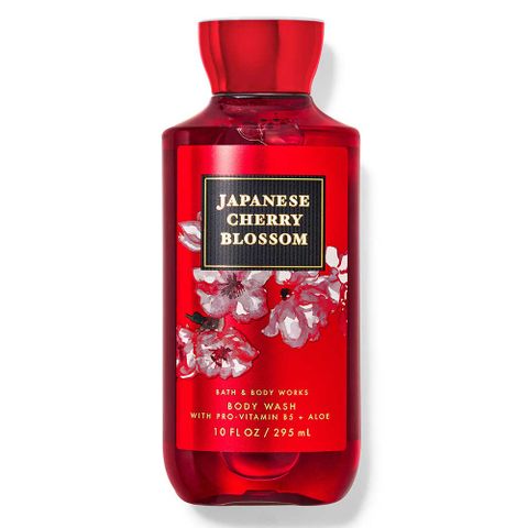 Sữa Tắm Bath & Body Works Cherry Blossom 295ml - Hương Hoa Anh Đào Ngọt Ngào, Dưỡng Ẩm Da Mềm Mại, Sảng Khoái Hàng Ngày