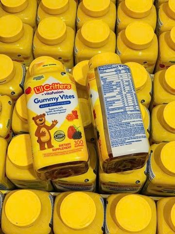 Vitamin Tổng Hợp Gummy Vites Daily 300 Viên - Hỗ Trợ Sức Khỏe & Phát Triển Toàn Diện Cho Trẻ Em, Hương Vị Ngon Miệng