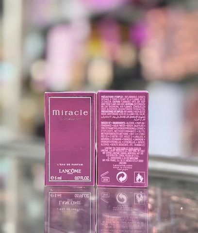 Nước hoa Nhí Lancome Miracle Slossom 5ml EDT - Hương thơm tươi mới, quyến rũ cho phái đẹp, hoàn hảo cho mọi dịp and phong cách.