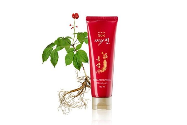 Tẩy Tế Bào Chết Nhân Sâm Hàn Quốc Korea Red Ginseng Peeling Gel My Gold TAC 130ml - Dưỡng Da Mịn Màng, Sáng Khỏe