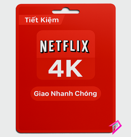 Tài Khoản Netflix Premium 4K Giá Rẻ - Xem Phim Không Giới Hạn, Chất Lượng Cao, Hồ Sơ Riêng, Giao Nhanh, An Toàn
