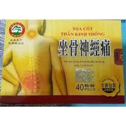 Tọa Cốt Thần Kinh Thống Glucosamine - Hỗ Trợ Giảm Đau Thần Kinh Tọa, Đau Lưng, Thoái Hóa Khớp - Sản Phẩm Chính Hãng Từ Malaysia