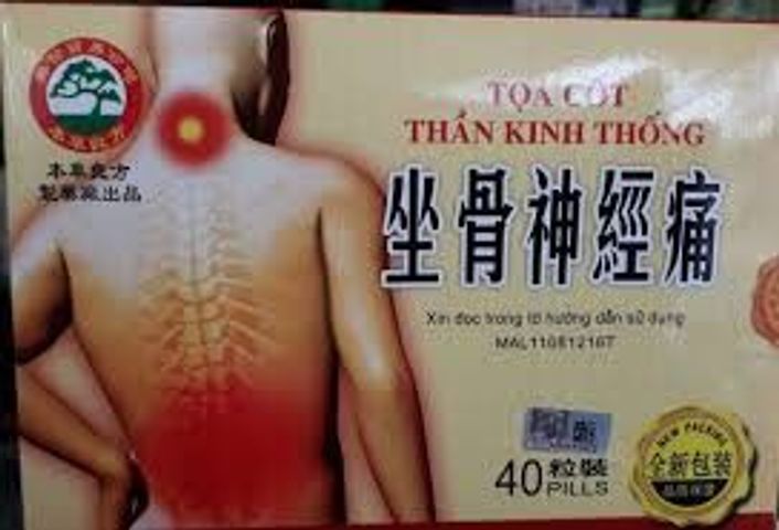Tọa Cốt Thần Kinh Thống Glucosamine - Hỗ Trợ Giảm Đau Thần Kinh Tọa, Đau Lưng, Thoái Hóa Khớp - Sản Phẩm Chính Hãng Từ Malaysia