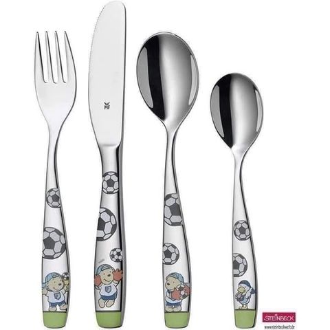 Set Dao Thìa Dĩa WMF PITZELPATZ SOCCER Cao Cấp Cho Trẻ Em - Phiên Bản Giới Hạn Euro 2021, Thiết Kế Thông Minh và Bền Bĩ