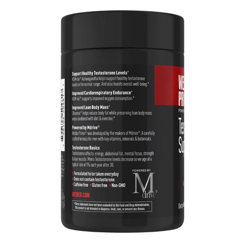 Viên Uống Hỗ Trợ Sinh Lực Nam Weider Prime 120 Viên - Tăng Cường Sinh Lý, Nâng Cao Sức Bền, Xuất Xứ Mỹ