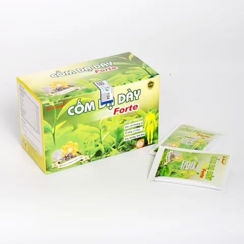 Cốm Dạ Dày Tất Thành Forte Hỗ Trợ Tiêu Hóa, Giảm Đau Thượng Vị, Ợ Hơi, Đầy Hơi, Khó Tiêu - Hộp 20 Gói.
