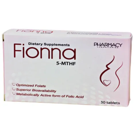 Fionna 5 MTHF - Bổ Sung Folate cho Phụ Nữ Mang Thai, Hỗ Trợ Tạo Máu & Tăng Sức Đề Kháng - Hộp 30 Viên