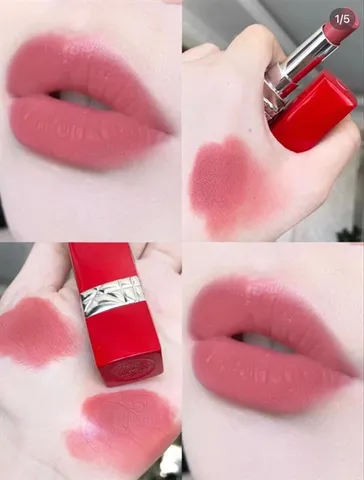 Son Dior 480 Ultra Care Fleur Bleue - Son Môi Dưỡng Ẩm Màu Hồng Tươi Sang Trọng, Quà Tặng Lý Tưởng cho Phái Đẹp