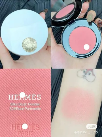 Phấn Má Hồng Rose Hermes Silky Blush Powder - Mỹ Phẩm Trang Điểm Tự Nhiên, Độ Bám Màu Tuyệt Vời, Dành Cho Mọi Loại Da