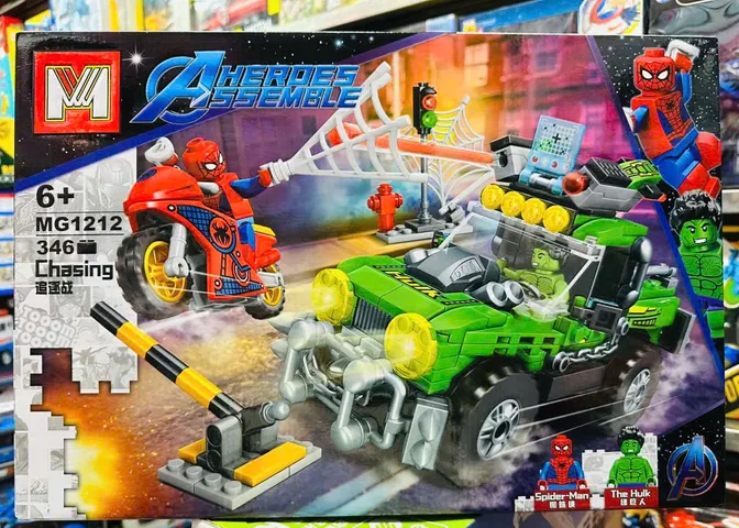 Mega Bloks Đồ Chơi Lắp Ráp Siêu Nhân Người Nhện Spider-Man MG1212 - 346 Chi Tiết Cho Trẻ Từ 6 Tuổi Trở Lên