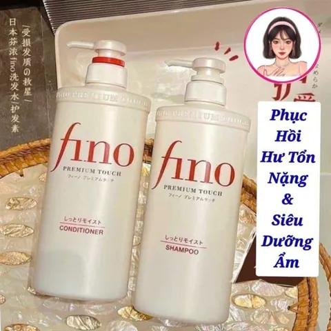 Set gội xã Fino Premium Touch Shiseido Chính Hãng 550ml ( gội và xả)