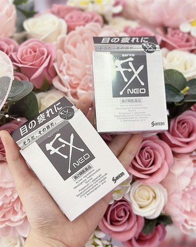 Nước Nhỏ Mắt Sante Fx Neo Nhật Bản - Dưỡng Ẩm, Giảm Khô Mắt, Chăm Sóc Mắt Chất Lượng, Sản Phẩm Từ Thương Hiệu Uy Tín Santen