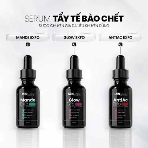 Tẩy Tế Bào Chết MD CARE Glow Exfo 10ml - AHA Làm Sáng Da, Giảm Thâm, Đều Màu Da, Phục Hồi Da Mụn