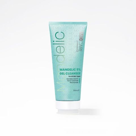 MD CARE Sữa Rửa Mặt Mandelic 5% - Gel Dịu Nhẹ Cấp Ẩm, Làm Sạch Lỗ Chân Lông, Giảm Mụn, Tẩy Tế Bào Chết Cho Da Rạng Rỡ 200ml