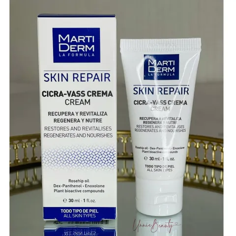 Kem Dưỡng Tái Tạo Da Nhạy Cảm Martiderm Skin Repair Cicra-Vass Cream 2ml - Chăm sóc làn da tổn thương, làm dịu và phục hồi nhanh chóng