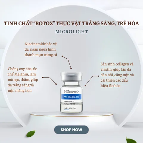 HD Derma Microlight - Tinh Chất 