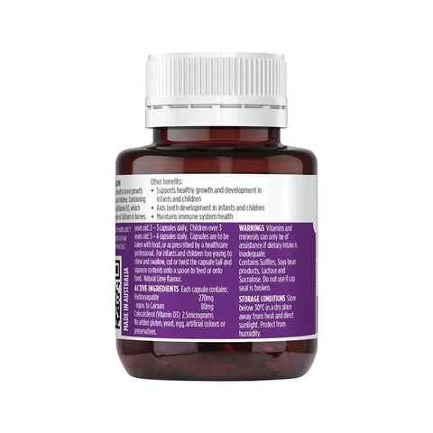 Viên Uống Canxi Healthy Care Kids 60 Viên - Hỗ Trợ Phát Triển Xương Và Chiều Cao Cho Trẻ Em, Vitamin D3 Cần Thiết