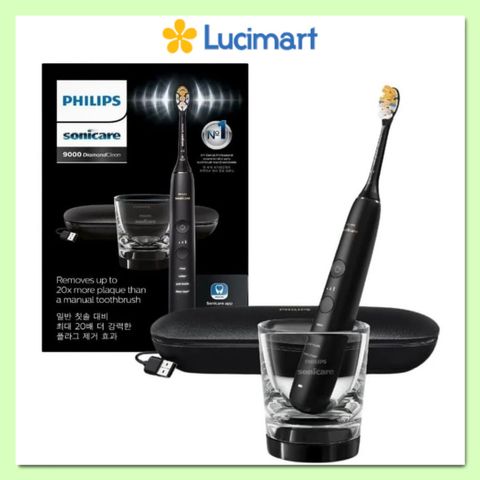 [Bảo Hành 2 Năm] Bàn chải đánh răng điện Philips Sonicare 9000 DiamondClean HX9914/75