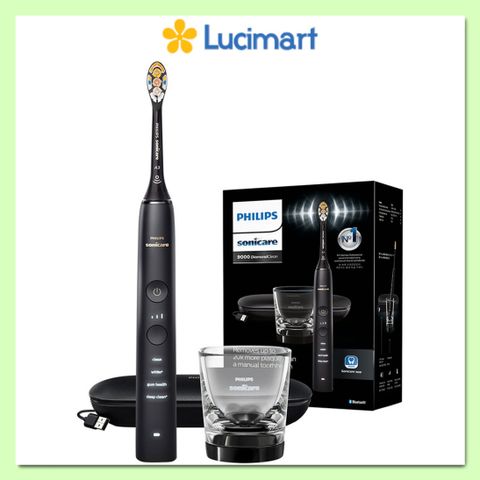 [Bảo Hành 2 Năm] Bàn chải đánh răng điện Philips Sonicare 9000 DiamondClean HX9914/75