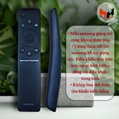 Điều Khiển Tivi Samsung Giọng Nói Remote Control Thông Minh - Phụ Kiện TV Tương Thích Tất Cả Dòng Samsung Chính Hãng Indonexia